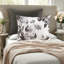 Ensembles de literie à motif floral ultra doux, polyester, chambre à coucher moderne et élégante
