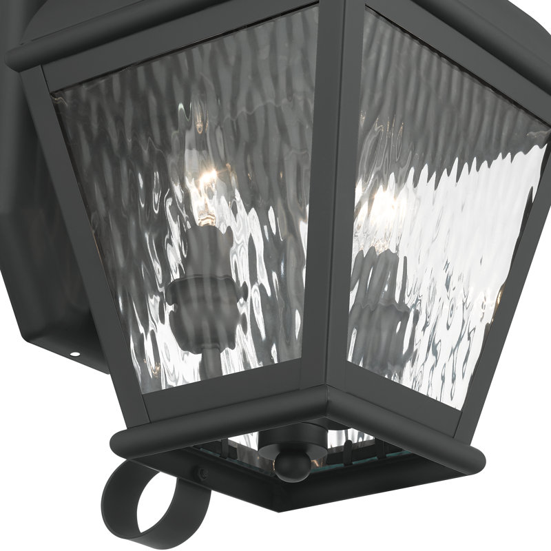 Anousha Solid Brass Wall Light, Black