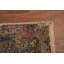 Tapis traditionnel antique à teinture végétale 12 x 19