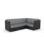 Ulm 94" Wide Outdoor U-Shaped Patio Sectional with Cushions-18633545-18633546