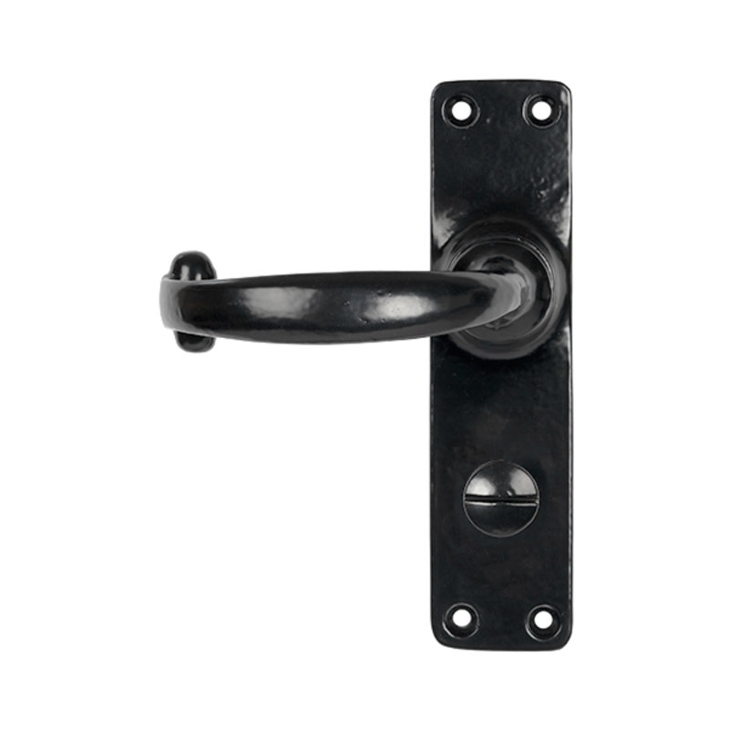 Black Lever Bathroom Set