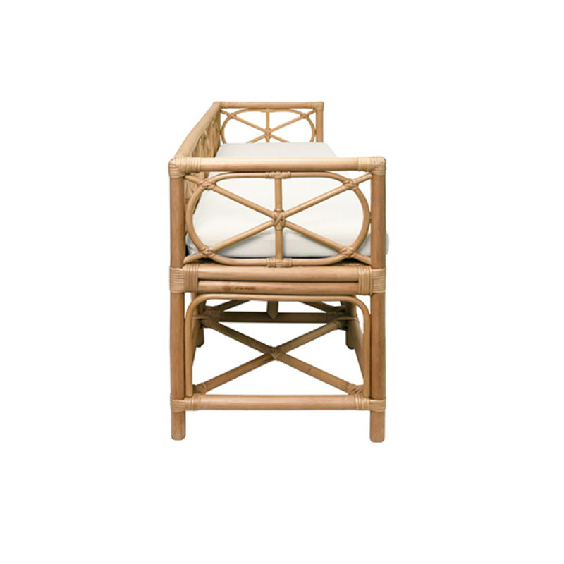 Ferguson Upholstered Bench, Natural