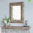 Wood Frame Horizontal and Vertical Rectangle Mirror