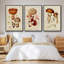 Mushroom Variétés I - ensemble de 3 reproductions sur toile-97708642-97708647