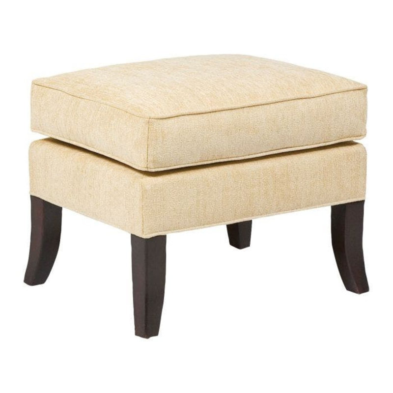 Yates 24.5" Wide Rectangle Standard Ottoman, Putty (3152 65), Almond Buff