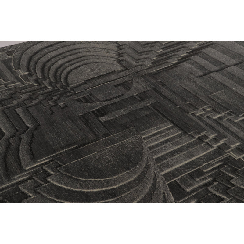 Modern One-of-a-Kind 8'0X10'0 Hand Knotted Area Rug