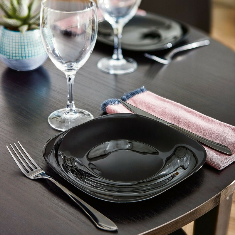 Dinner Plate, Black