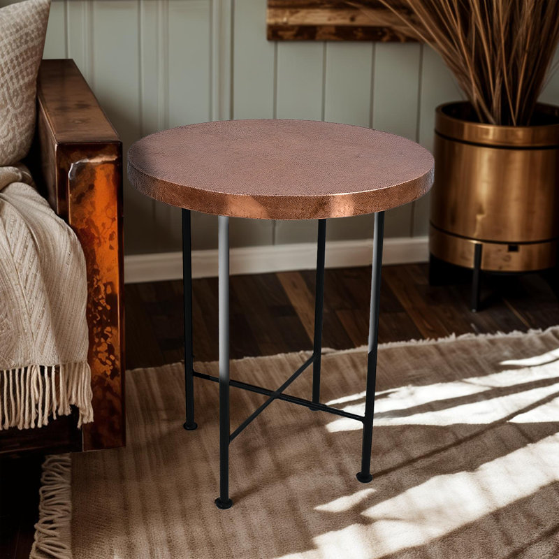 Table en cuivre Indlecraft