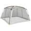 Tente moustiquaire Outsunny 12 pi x 12 pi, tente moustiquaire UV50 + avec 2 portes et sac de transport, installation facile, pour les activités de camping en plein air