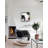 Jakey Accent Wall Mirror in Black/Gold
