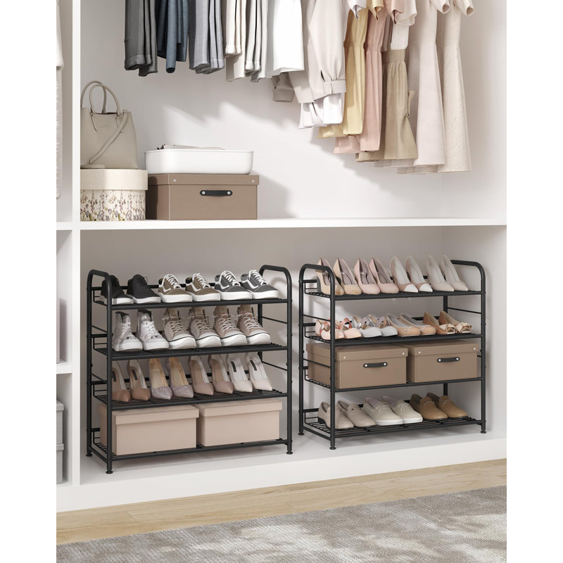 16 Pair Shoe Rack