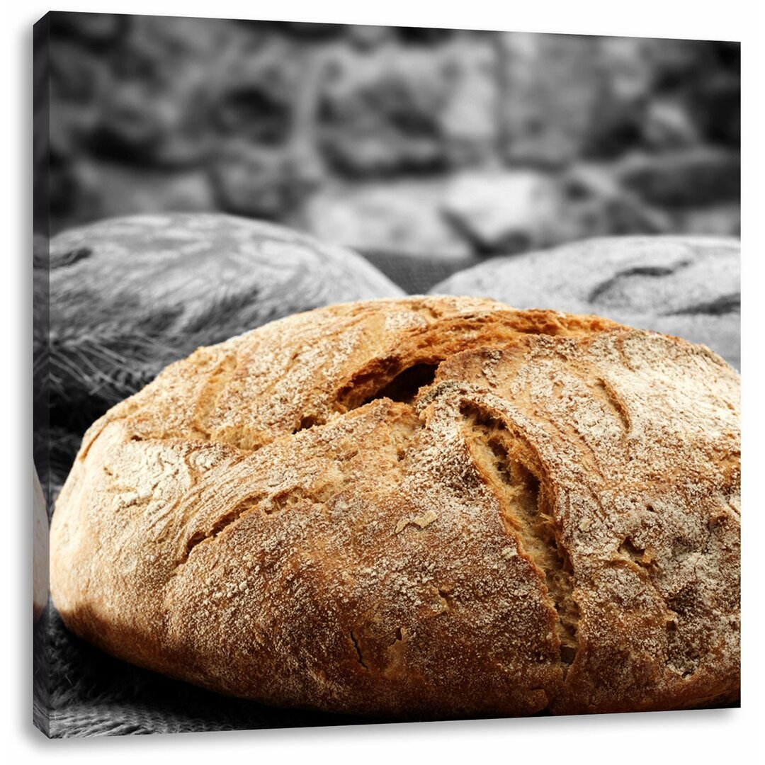 Leinwandbild Knuspriges Brot