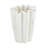 Vase - 9" x 7" x 12" - White