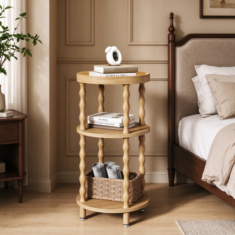 4 Legs Round Side Table