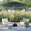 Parasol de marché avec base-69535353