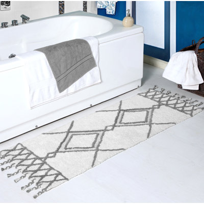 Tapis pour salle de bain 100% coton