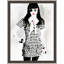 Allure 1' Framed Print on Glass