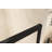Tempered Glass With Explosion Proof Film, Aluminum Frame Double Sliding Shower Door, "1/4 (6 Mm), Stainless Steel Handle, Matte Black-121059695