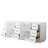 Elan TK 84" Freestanding Double Bathroom Vanity with Quartz Top-108351710-108351711-108351713