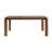 Sahire 87 " Extendable Rectangular with Solid Wood Base Dining Table