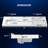 Solid Surface 73" Double Bathroom Vanity Top In White Bathroom Countertop With Sink