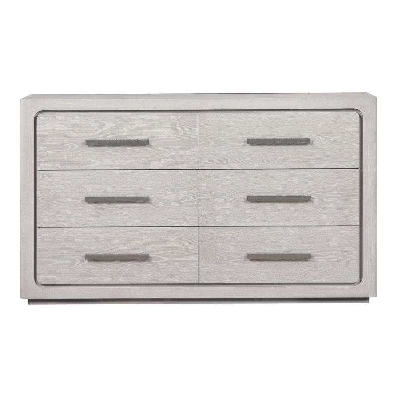 Archer 6-Drawer Dresser, White