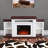 Fireplace For 70" Tv