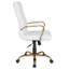 High Back Executive Swivel Office Chair with Metal Frame and Arms-1065869033