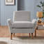 Fauteuil d'appoint rembourré avec pieds-2018883694