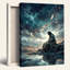 Mystic Reflection, reproduction d'art sur toile, ensemble de 1-129116070-129116074