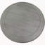 Table de bout ronde transitionnelle, table d'appoint de salon en bois, gris