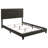 Charcoal Tufted Full Panel Bed-279666481