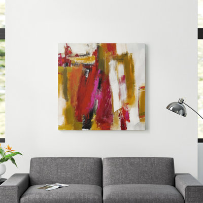 Sum Of It's Parts II by Janet Bothne - Wrapped Canvas Painting