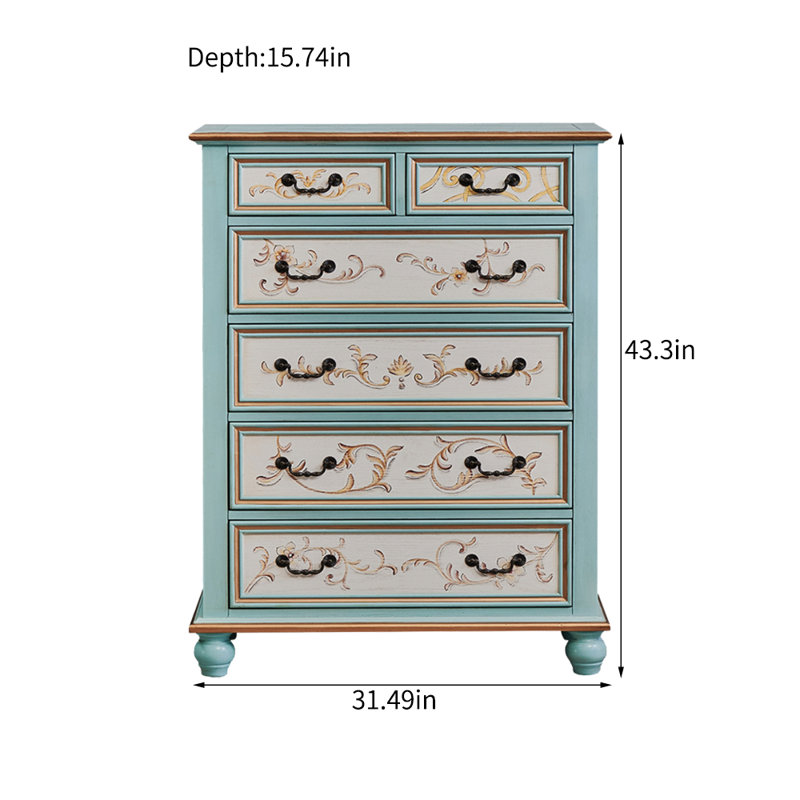 Commodes décoratives Vintage Country