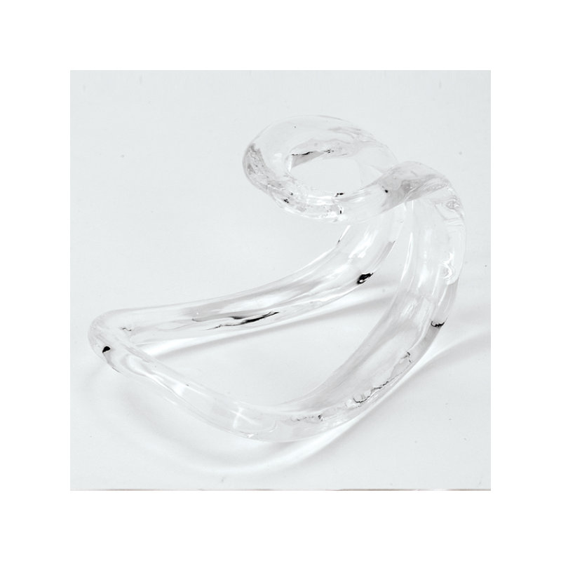 Giogali Ceiling Lamp 65Q Crystal Transparent Matt Bronze 1 E26 Ul, Glossy Chrome, Crystal Transparent
