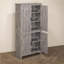 Armoire de rangement autoportante, garde-manger avec tablettes réglables-130624159
