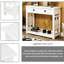 Console en bois massif 29,82 po Haverton-299821962