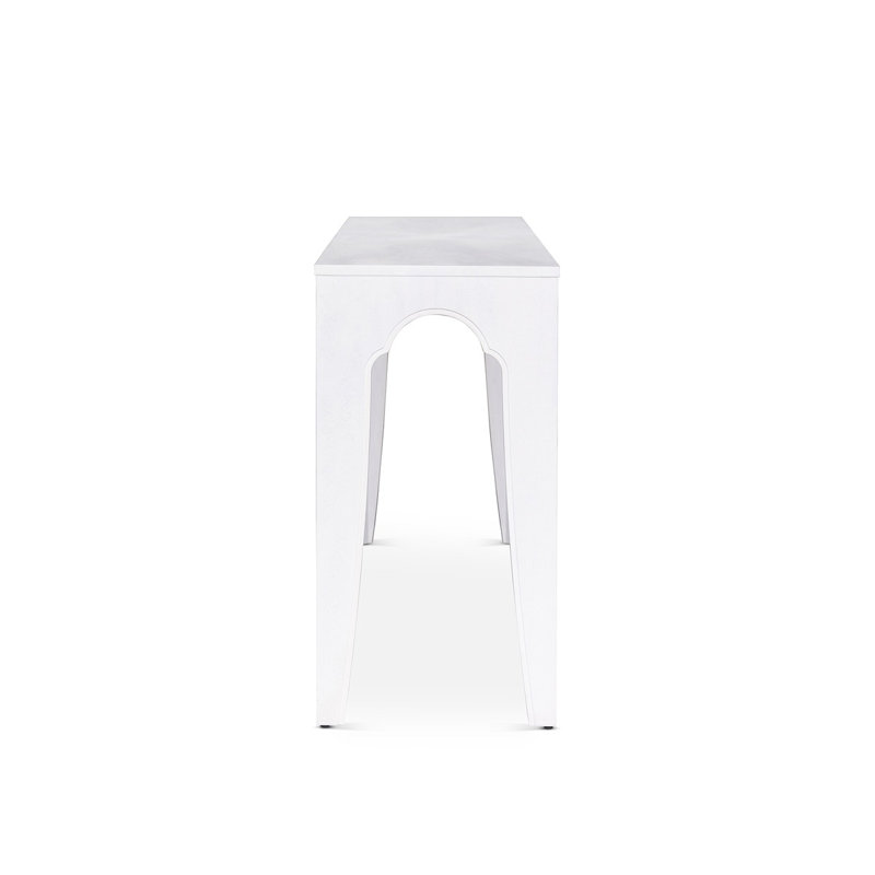 Island Manor Console Table, Whitewash