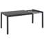 Emmory Extendable Metal Base Dining Table