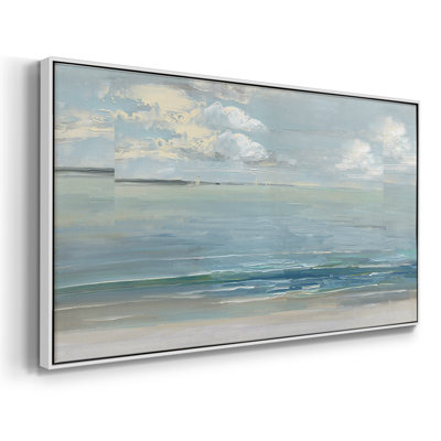 Across The Sound- Framed Gallery Wrapped Canvas -Ready to Hang