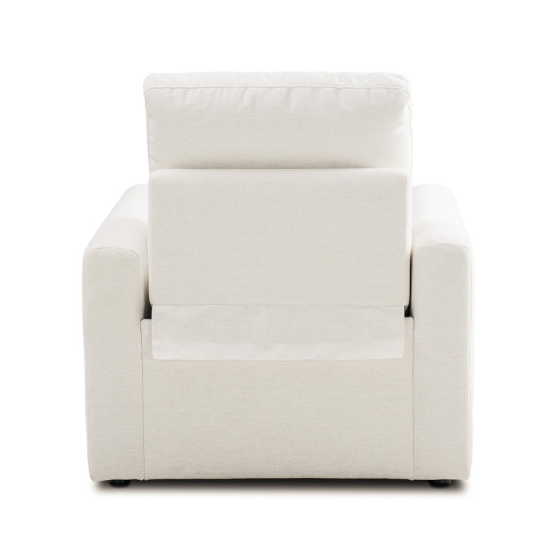 Tillery Recliner, Polyester Blend, Crypton Nomad Snow