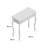 Meridian 80cm Console Table
