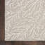 Donell Floral Area Rug in Taupe/White-1852381600