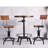 Edgbert 2 - Person Solid Wood Top Four Leg Dining Set
