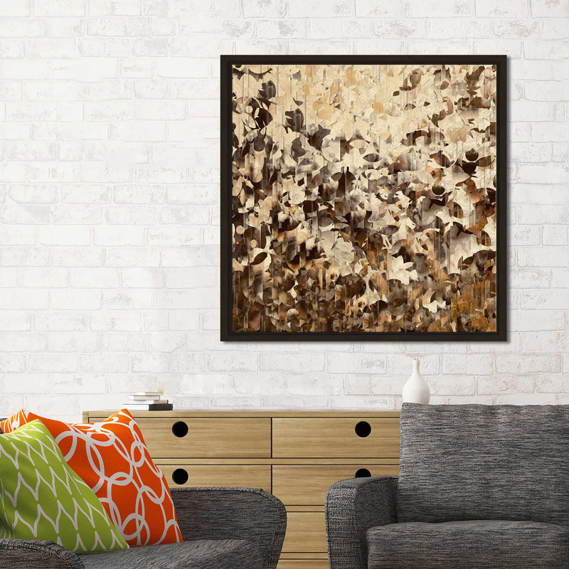 A Bondservant Of Christ, Galatians 1:10 (Square) by Mark Lawrence - Painting on Canvas, Espresso Floater Frame