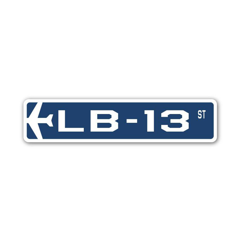 Plaque de rue Ballew LB-13 Air Force, H 7 po x l 30 po x P 1 po