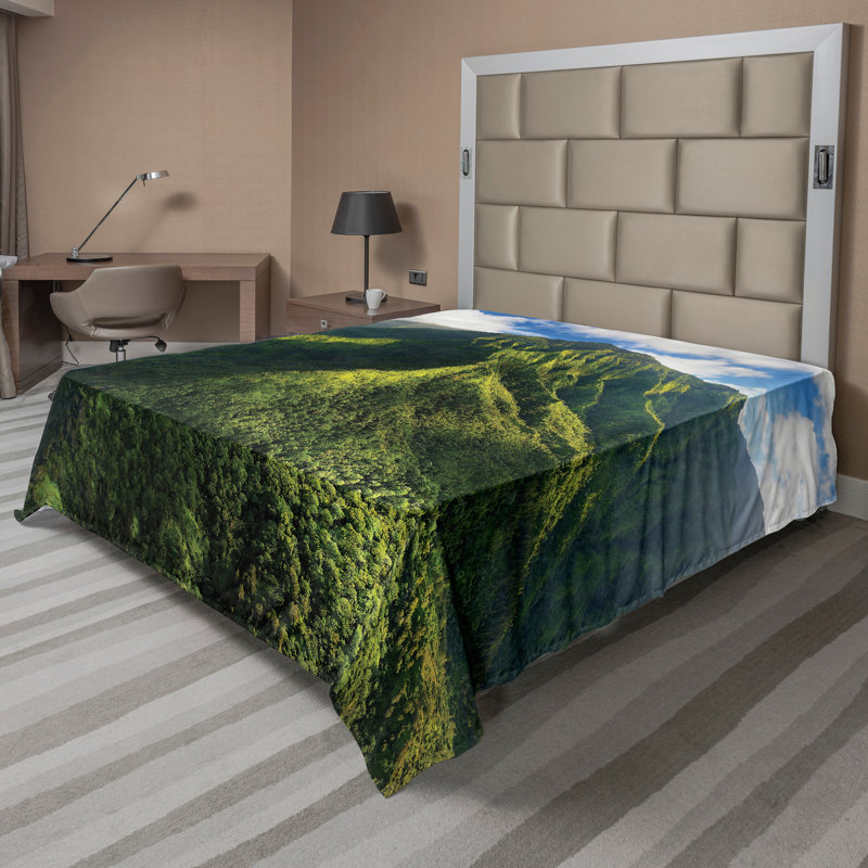 Drap plat Ambesonne, Drap plat pour très grand lit californien