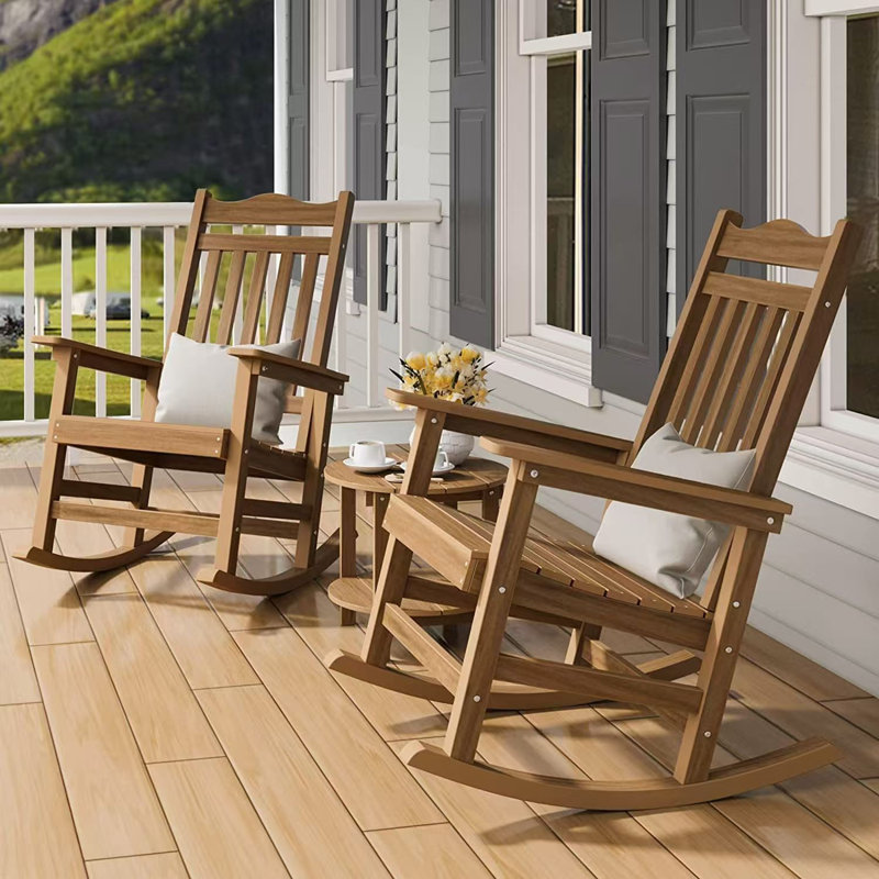 Chaise berçante pour patio