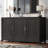 Storage Cabinet with Adjustable Shelf-1706040307