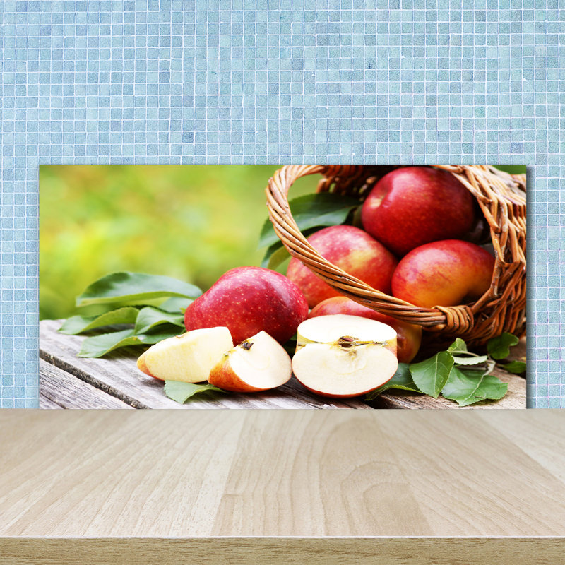 50cm W x 100cm L Glass Peel and Stick Panel